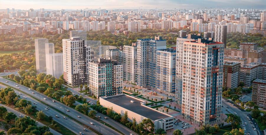 Фотографии и рендеры ЖК «Новая Ботаника». Фото №4